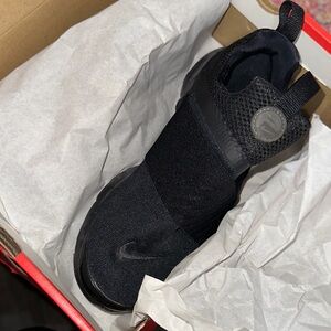 Nike Women's Slip-On Black Athletic Sneakers